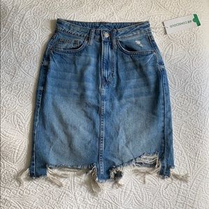 H&M denim skirt